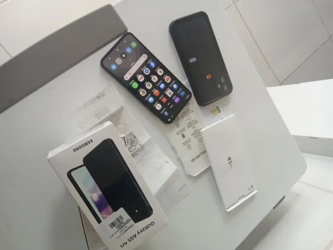 SAMSUNG GALAXY A 55 COMPLETO / NOTA FISCAL