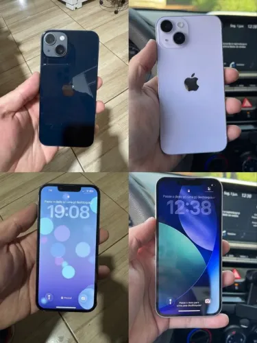 iPhone 14 e 13 128Gb Leia o anúncio