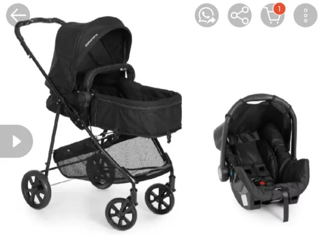 Carrinho de bebê Kiddo Compass