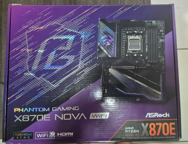Placa mãe asrock nova wifi x870e