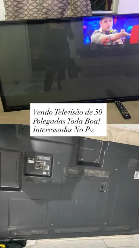Vendo Televisão 50 Polegadas Toda Boa 
