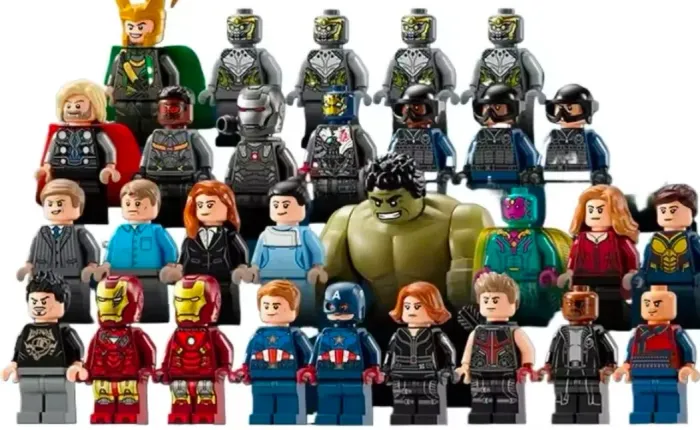 Lego vingadores -valor por unidade