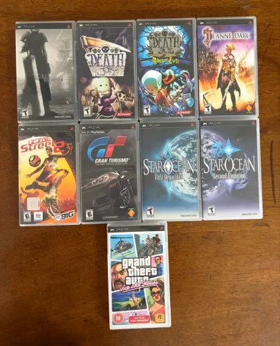 Lote de jogos PSP (vendo separado)