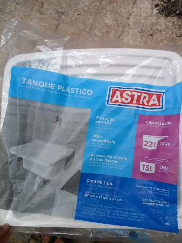 TANQUE DE ROUPAS ATLAS 22LITROS