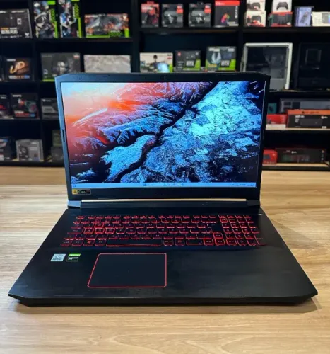Notebook Gamer acer nitro 5 i5 11300H + Gtx 1650 / Tela 17,3 ips Seminovo (Loja Física)