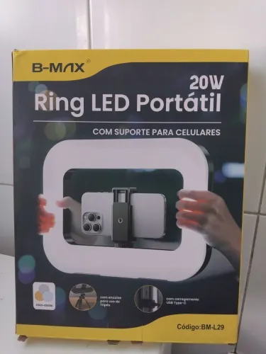 RING Led portátil 20 w B Max