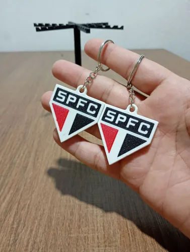 Kit com 2 chaveiros do São Paulo FC