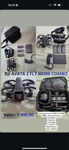 Vendo DRONE DJI AVATA 2 fly MORE COMBO