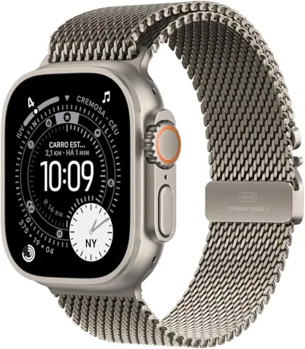 Apple Watch Ultra 3 , titânio natural , lacrado