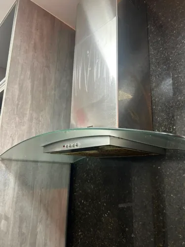 Coifa de vidro