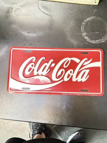 Placa decorativa direto dos Estados Unidos