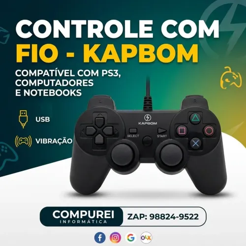 Controle para vídeo game