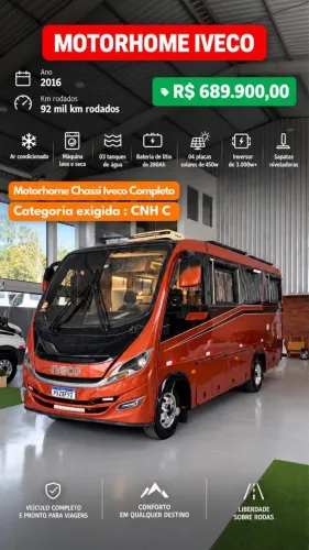 Iveco Daily Minibus Turismo Longo 50c17 3.0 16V 170cv Diesel Mec. E5 2016