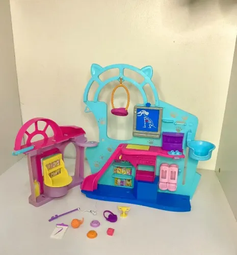 Polly Pocket! Clínica Veterinária da Polly, Mattel