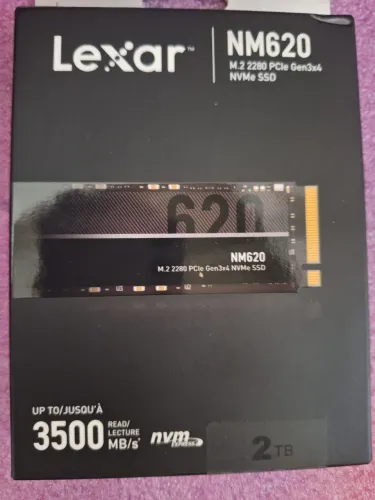 SSD NVME 2TB Lexar.
