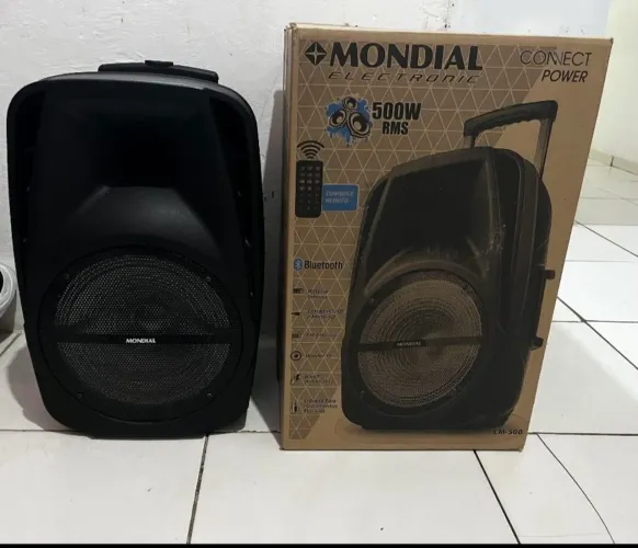 Caixa amplificada mondial cm-500