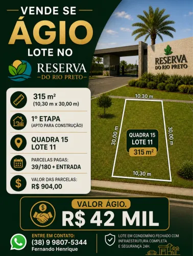 Loteamento Reserva do Rio Preto