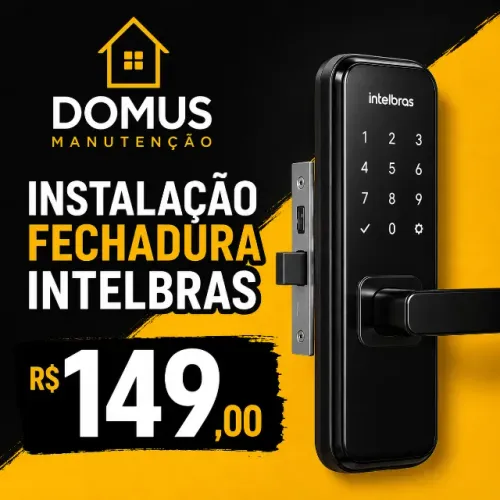 Fechadura Intelbras Eletronica Digital (instalação)