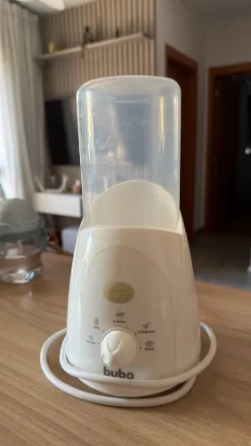 Aquecedor/esterilizador de mamadeira buba