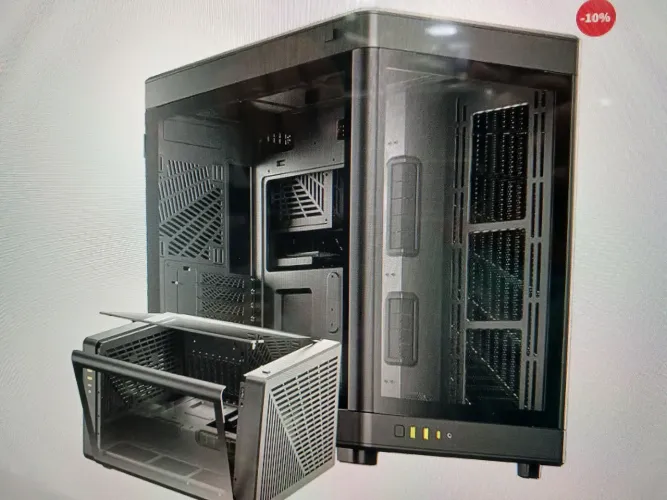 Gabinete gamer (SÓ A CASE) + tela de monitoramento