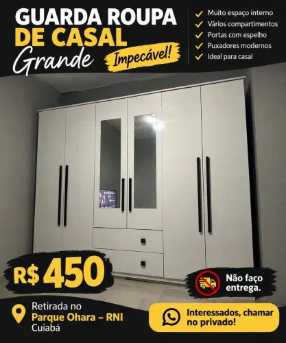 Guarda roupa casal