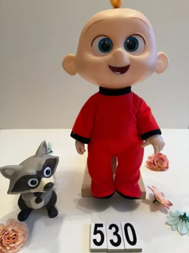 BONECO ZEZE JAKKS PACIFIC , FAZ SONS MAS NAO ACENDE