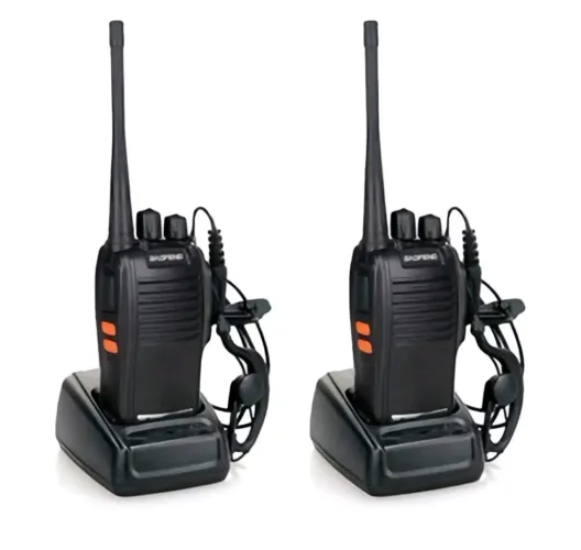 Rádio walktok para contato rápido kit de 2 rádios novos