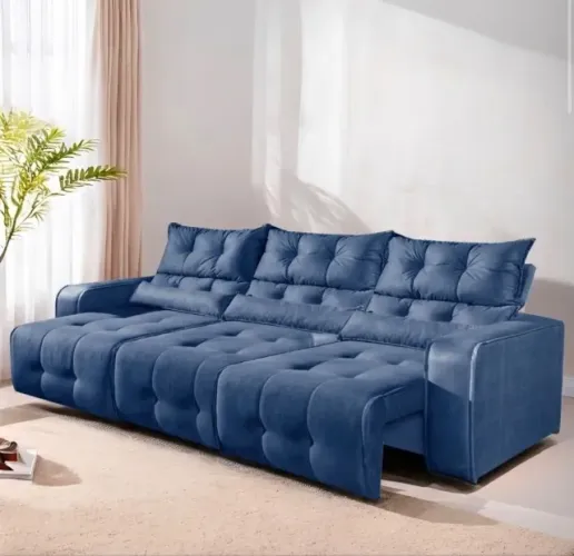 Sofá Retrátil e Reclinável Imperial Comfort 2,50 m