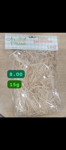 Palha decorativa