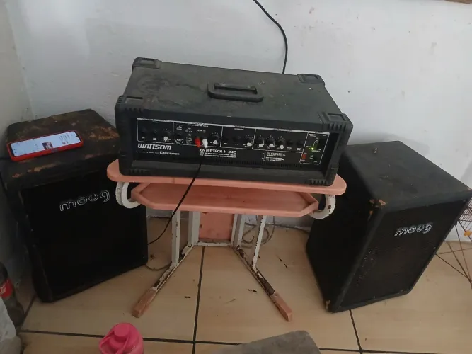 VENDO SOM AMPLIFICADO COMPLETO