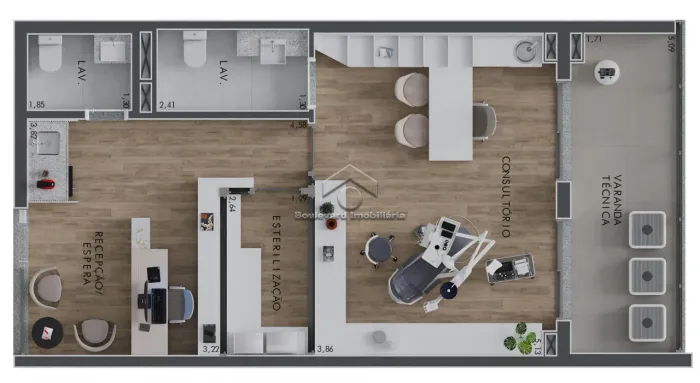 COMPRAR SALA COMERCIAL NO BAIRRO CONDOMÍNIO ITAMARATY EM RIBEIRÃO PRETO - SP