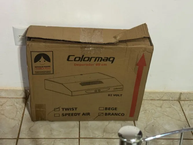 Depurador de ar Colormaq 60 cm Branco