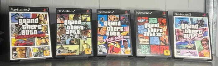 Coleção gta ps2 Americanos