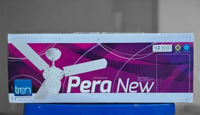Ventilador Teto Tron Pera New Branco 130w 110v