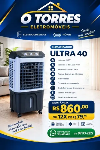 ? CLIMATIZADOR NOVO COM GARANTIA!