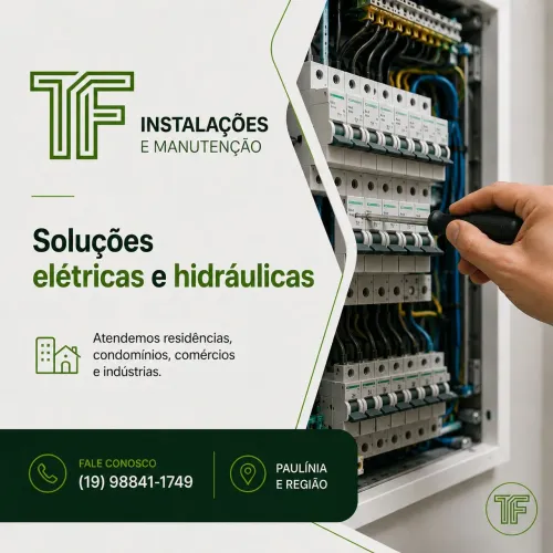 Manutenção Elétrica e Hidráulica