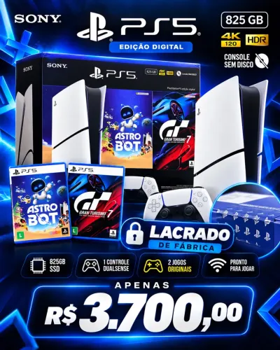 PlayStation 5 Slim Digital - 825GB | LACRADO