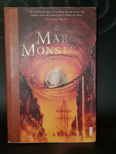Livro O Mar de Monstros - Percy Jackson