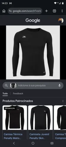 Camisa térmica