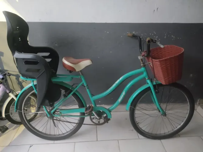 Bicicleta Com Cadeirinha