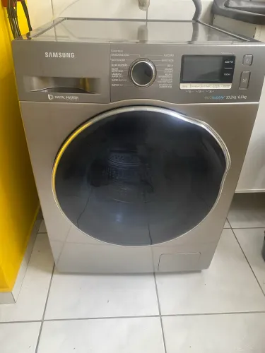 Lava e Seca Samsung EcoBubble Digital Inverter 10,2 kg - Inox