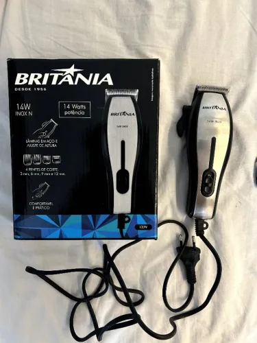 Cortador de cabelo Britânia Inox