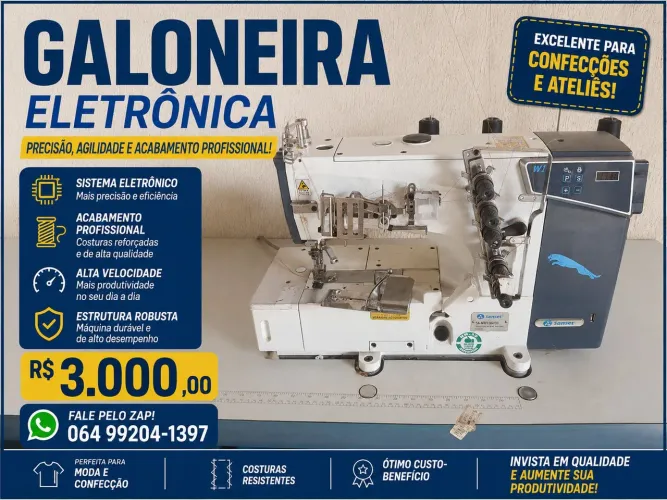 Vendo galoneira eletrônica 