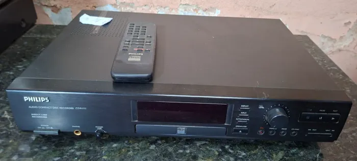 Gravador/CD player