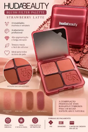 PALETA DE BLUSH - HUDA BEAUTY