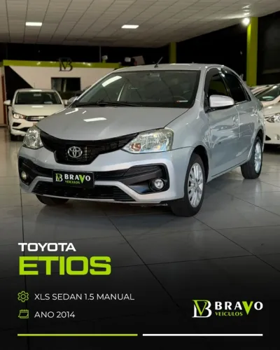 Toyota Etios XLS Sedan 1.5 Flex 16V 4P Mec. 2014
