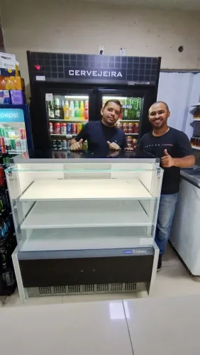 BALCÃO REFRIGERADO PLACA FRIA 1.10 METRO GELOPAR 