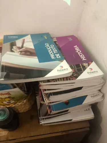 Livro 1 ano do ensino médio sagrada família...