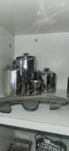 Peças de chá, café inox