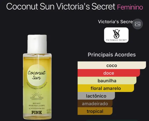 BODY SPLASH VICTORIA?S SECRET - PINK